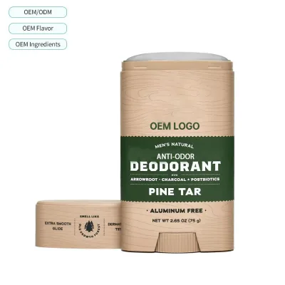 Customized Deodorant Antiperspirant Stick Smooth Odor-Removing Underarm for Men Men's Exclusive Natural Bulk Supplier