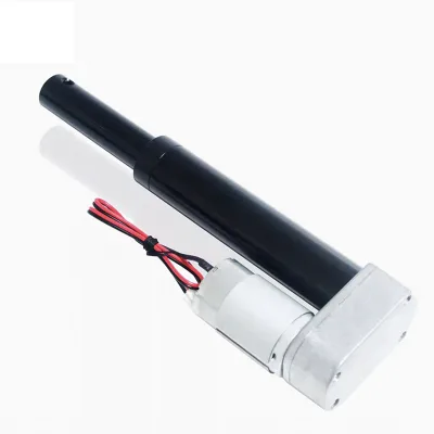 12V Linear Actuator Electric Push Rod Telescopic 395 Motor Remote Control Window Opening Lifting Device for Sunshade Umbrella