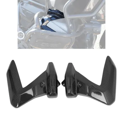 Dry Carbon Fiber Side Engine Shroud Trim for bmw R1250gs Adventure Motorcycle Engine Cover