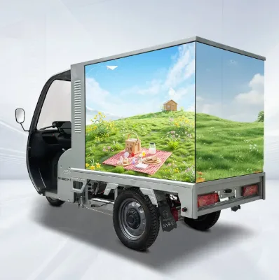 3 Side 3D Mobile Advertisement Three Wheels Led Scooter Bike Mobile Electric Led Vehicle for Advertising and Outdoor Events