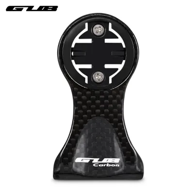 GUB 693 Carbon Fiber Bike Computer Mount Bicycle Handle Rider Computer Mount Holder for Cateye Bike Computers and Gopro Camera
