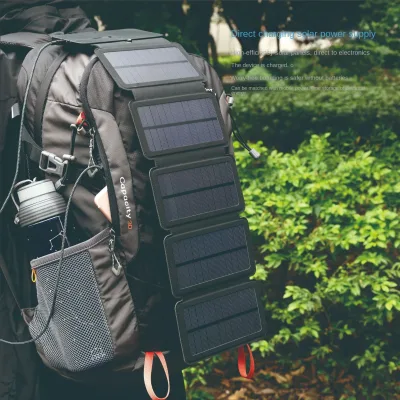 Solar Folding Bag Solar 7.5W for Quick and Easy Transportation Easy-to-Put Solar Panel