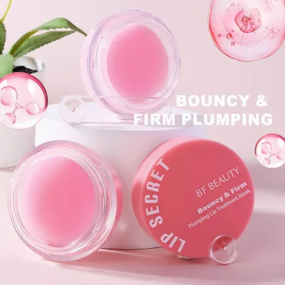 Collagen Moisturizing Lip Mask Lip Sleeping Mask Private Label Wholesale Soft Bouncy Firm Plumping Lip Treatment Mask