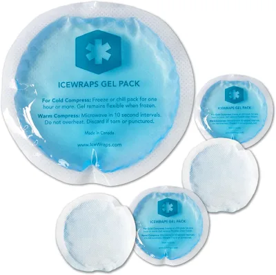 Dental Clinic  Soft  Medical  Gel Ice Pack,pain Relief Non-woven Fabric  Round Cold  Ice Packs