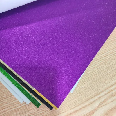 Premium Uncoated Glitter Cardstock - 12x12 Inch Multicolor Sheets for Scrapbooking & Luxury Paper Crafts