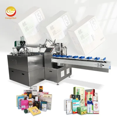 ORME Automatic Box Inside Package Machine Facial Tissue Carton Box Pack Machine for Multiple Fields