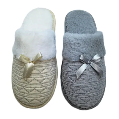 Anti-Slip Winter Warm Memory Foam for Factory Slides Wholesale Custom Fashion Trend Classic Design