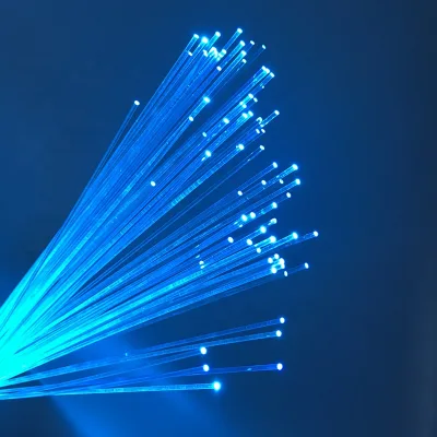 Custom any size giant led fiber optic lighting crystals chandelier