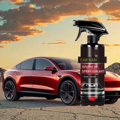 General Purpose Car Paint Sprayer Crystal Waxing Polish with Dust White Black Liquid Coating Agent
