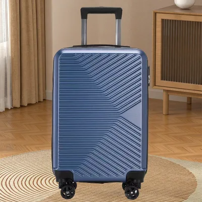 Wholesale Available 2 Piece Hard Shell Luggage Set 20/24 Inch Trolley Case with Silent Universal Wheels Men Business Travel