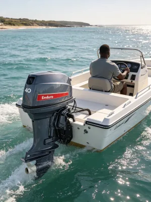 2 Stroke 40Hp Yamaha Original Quality Remote Control Outboard Motor Anti Corrosion Structure for Marine Environment