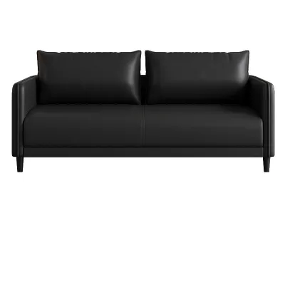 Custom Contemporary Luxury Office Furniture 1 2 3 Seaters Small Leather Sofa Set