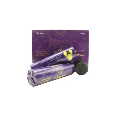 Kuwait Top Selling Easy Light Charcoal 40mm Best Quality Hookah Charcoal