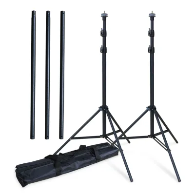 Factory Price Custom Aluminum Backdrop Stand Portable Aluminum Adjustable Banner Backdrop Stand