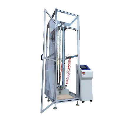 Mobile Phone Directional Drop Life Tester PLC Touch Screen Orientation Drop Impact Testing Machine for Electronics