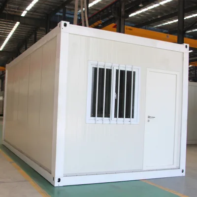 Luxury 40ft Steel Prefab House Pre-Made Expandable and Extendable Luxury Living Cabin Fold Out Home for Office Use