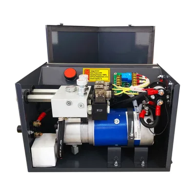 24V DC Motor Small Hydraulic Power Unit for Wing Body Truck