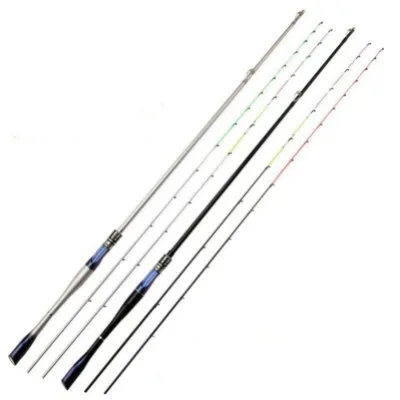 Byloo Ultra Light Fiberglass Spinning Fishing Rod 50g-150g Soft Action for Freshwater Stream Ice Shrimp Snapper 2 Section