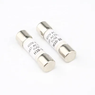 1A 1.25A 1.5A 1.6A 2A 2.5A 3A 3.15A 3.5A 4A 5A 6A 7A 8A 10A 600V 1000V 1500V AC DC 10x38mm Photovoltaic Glass Fiber Ceramic Fuse