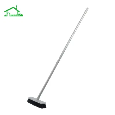 Broom and Dustpan Set with Plastic Bristles and Stick Handle for Professional Household Floor Cleaning Wholesale Bulk
