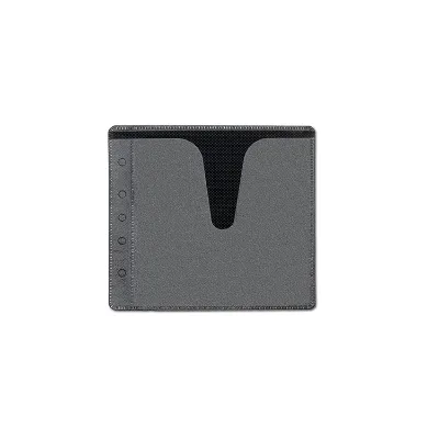 Customize CD DVD Plastic Black Inner Sleeve Non-woven Fabric Sleeve With 5 Holes