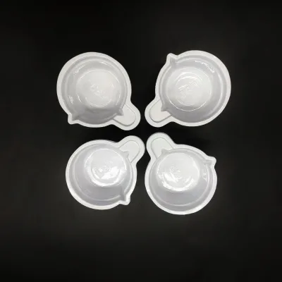 Disposable Recyclable PET Material Urine Sample Cups Customized Size Soft Specimen Cups for Hospital Clinic Medical Use