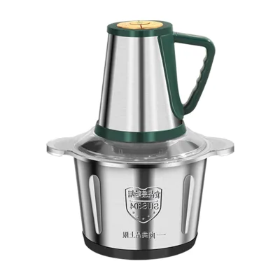 Stainless Steel Kitchen Appliance Removable and Rinsed Electric Food Processor High Quality Meat Chopper Mixer