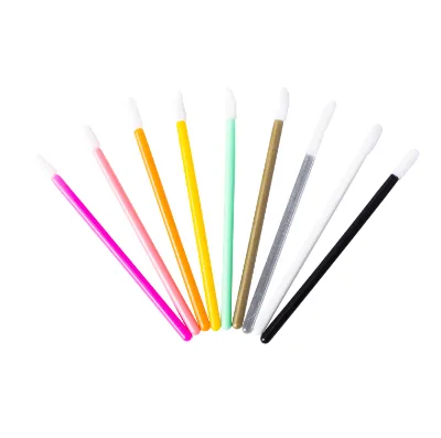 Disposable Lip Brush Single Lipstick Lip Gloss Mascara Magic Wand Set Eyelash Cleaning Makeup Remover Cosmetic Applicator