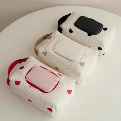 New Product Explosion Cleaning Wipes Bag Portable Refillable Wet Wipe Holder Pouch Bag With Zipper for Wet Wipes