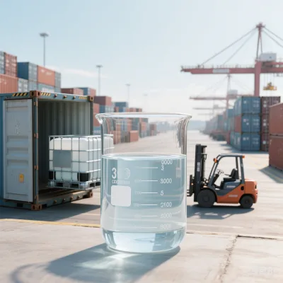 Industry Garde 99.9% Propylene Glycol PG in IBC tank  Export to USA, Canada