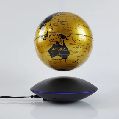 Levitating Globe Floating World Globe Unique Table Lamp Globe Ball Special Gift Home Class Decoration Earth Geography