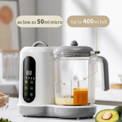 Fully Automatic Stirring Steaming Cook Electric Touch Food Mixer Multi Functional Baby Food Processing Integrated Blender
