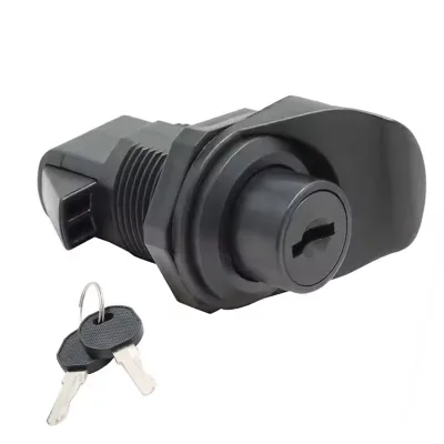 MS750 Switch Cabinet Door Lock Plastic Snaps Press Button Plastic Cam Lock for Glove Boxes and Radio Box
