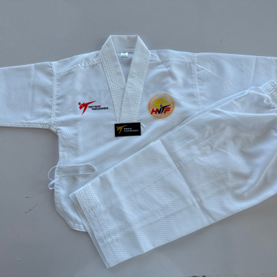 QUTENG Taekwondo Uniform Children Fighter Taekwondo Uniform Itf Uniforme De Taekwondo