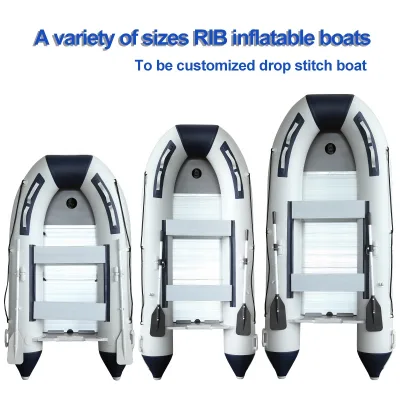 4.2m Inflatable Boat CE Certified PVC Material 6 Persons Capacity Diver Use