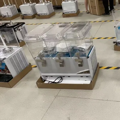 Professional Manufacturer Three Containers Stirring and Spraying Type Beverage Dispenser Automatic Drink Dispenser Machine