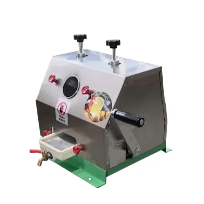 New Used Manual Hand Crank Sugarcane Ginger Press for Home Hotels Restaurants Food Shops-Juice Extractor 1 Year Warranty Easy