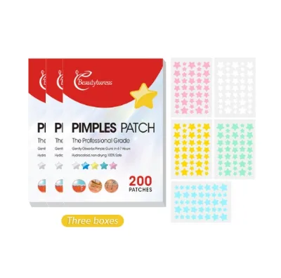 Hydrocolloid Acne Patch Invisible Sheet Remove Pimple Plaster Dressing Spot Treatment Cover Zit Hydro Facial Skin Custom logo