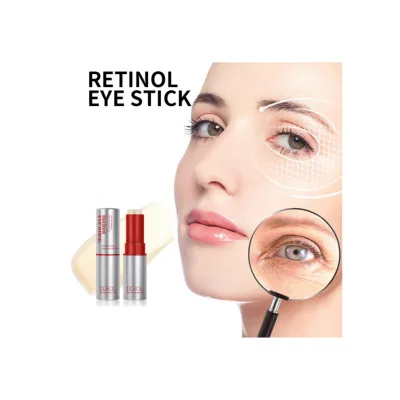 Custom logo Hydrating Brightening Eye Firming Cream Stick Fine Lines Remove Retinol Eye Stick