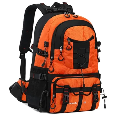 Customized Traveling Backpack 40L Waterproof and Light Outdoor Hiking Fishing