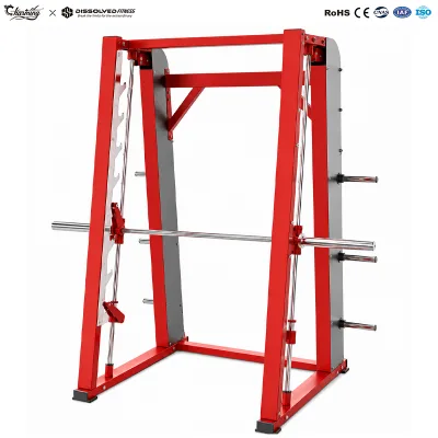 Heavy Duty Smith Machine Commercial Gym Strength Training Cage Equipment One Stop Fitness Solution for Gym Fitness Studio