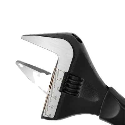 Luwei Tools Manual Large Opening Adjustable Wrench Bathroom Pipe Sewer Electrician Special Use