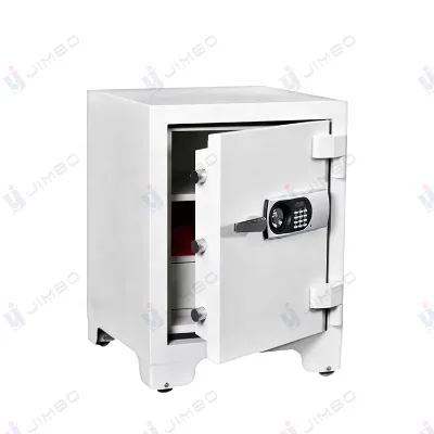JIIMBO High Security Dial Combination 2 Hours Fireproof Safe Security Fire Resistant Cabinet Hotel Room Safe Box