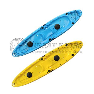 China Manufacture Hot Selling Double Sea Kayaks Fishing Kayak for 2 People