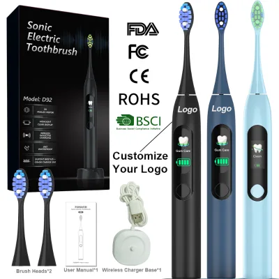 Miroshiner Electric Toothbrush Smart Rechargeable Portable Ultrasonic Electric Tooth Brush Tiktok Shop Hot Selling Products
