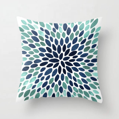 Custom Printed Wholesale Decorative Polyester Pillow Covers Custom Throw Pillow Cover