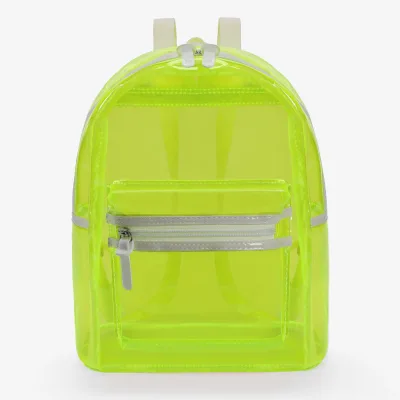 Wholesale Summer New Cute Cartoon Wing Waterproof and Transparent PVC clear Children's Backpack School Bag