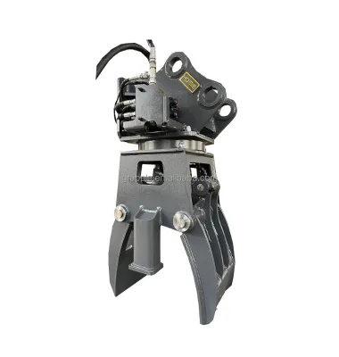 8ton Railway Machine Attached Sleeper Changing Grab,Hydraulic Grab for Railraod Sleeper