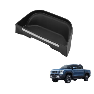 BYD Shark 6 Rear Screen Storage Box Silicone Organizer Center Console Car Interior Accessories