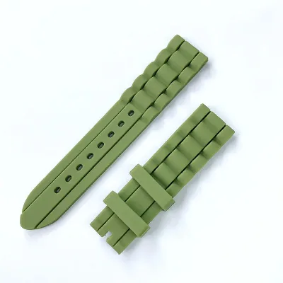 20mm Smart Mens Luxury Watches Bands Accessory Silicone Rubber Watch Straps Parts for galaxy Watch 6